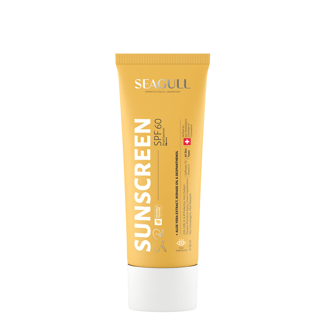 کرم ضد آفتاب فاقد رنگ سی گل با SPF 60